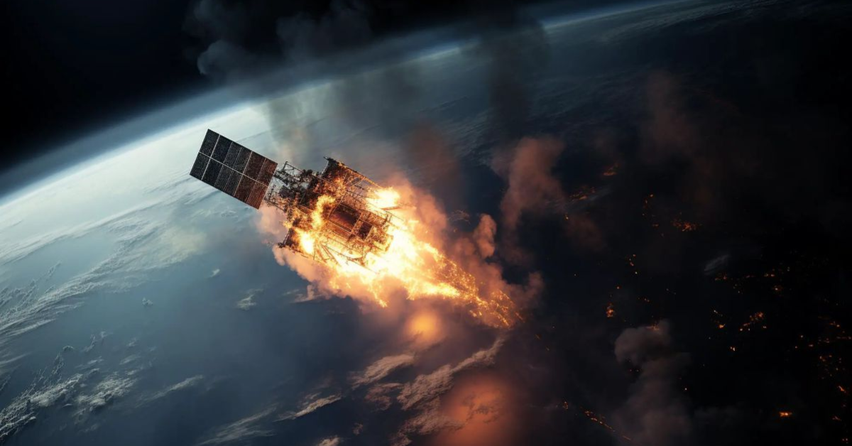 NASA's Satellite Fall Towards Earth