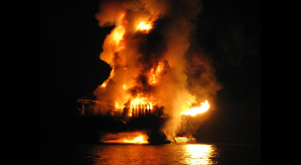 US-Owned Oil Tanker Destroyed