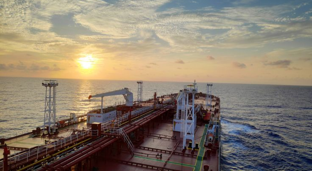 US-Owned Oil Tanker Destroyed