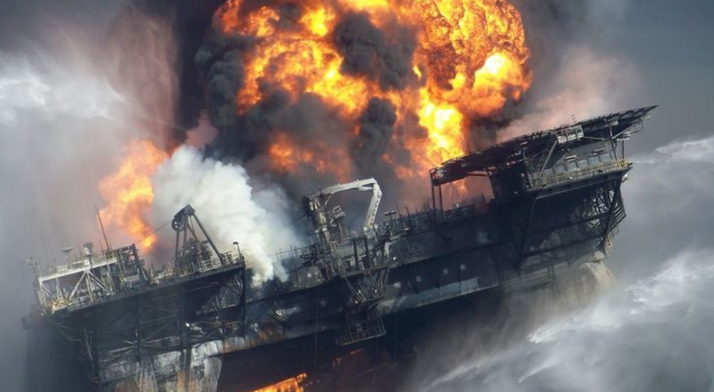 US-Owned Oil Tanker Destroyed