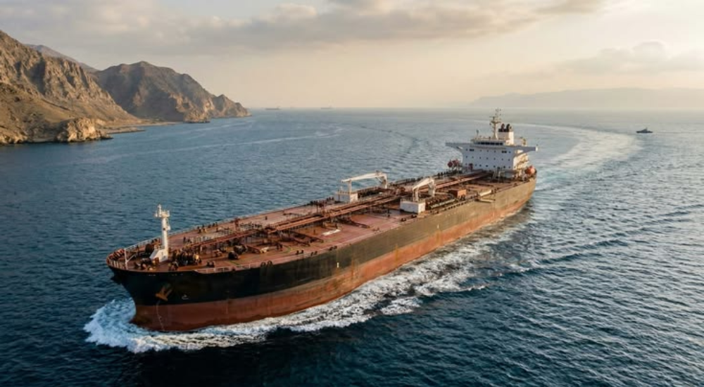 US-Owned Oil Tanker Destroyed