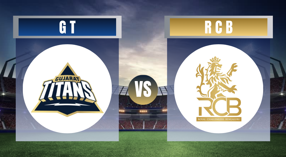 GT vs RCB 2026