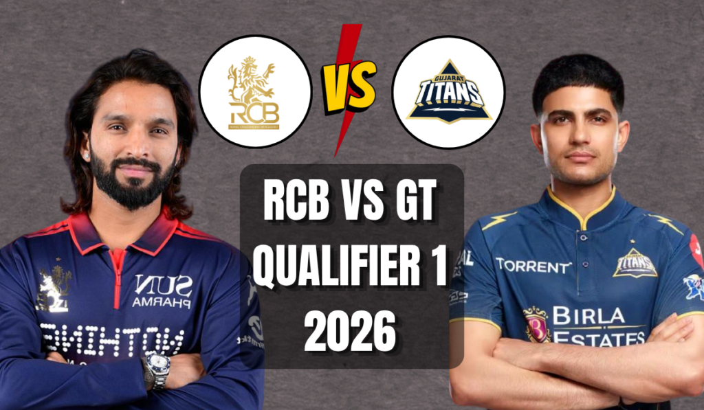 RCB vs GT Qualifier 1 2026