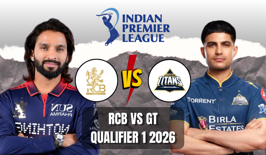 RCB vs GT Qualifier 1 2026