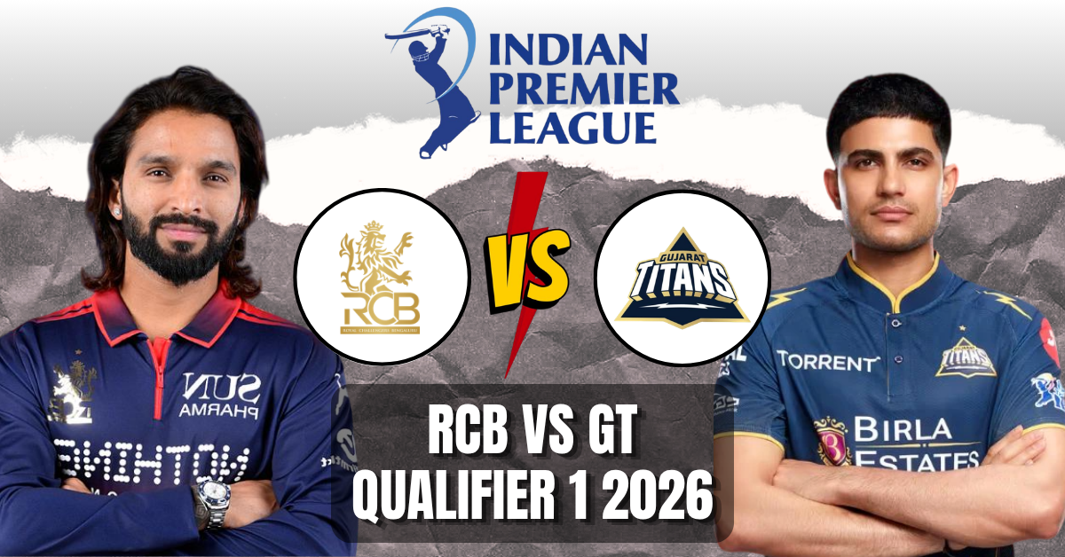 RCB vs GT Qualifier 1 2026