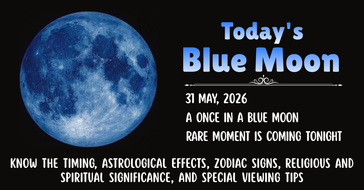 Today's Blue Moon