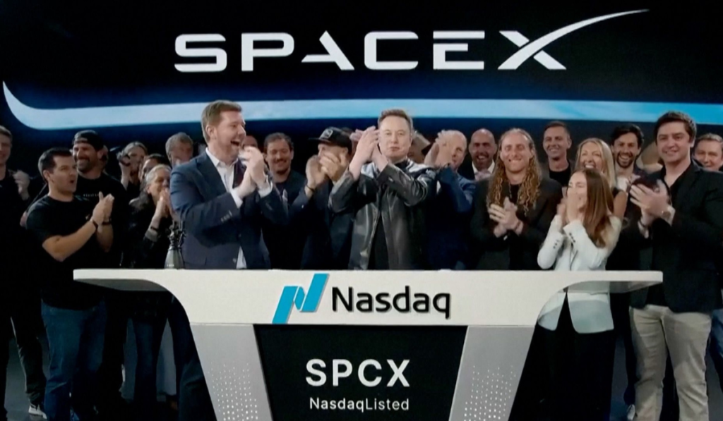 SpaceX Initial Public Offering Returns