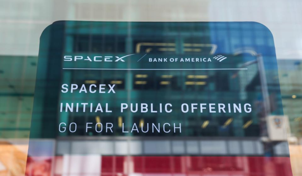 SpaceX Initial Public Offering Returns