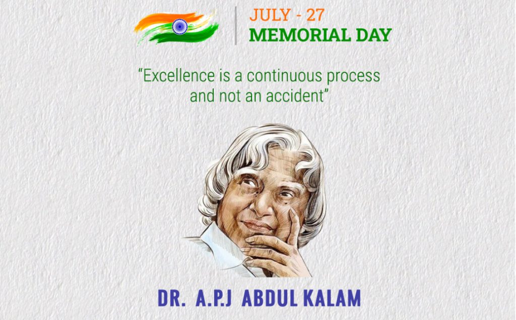 Dr. A.P.J. Abdul Kalam Memorial Day 2026