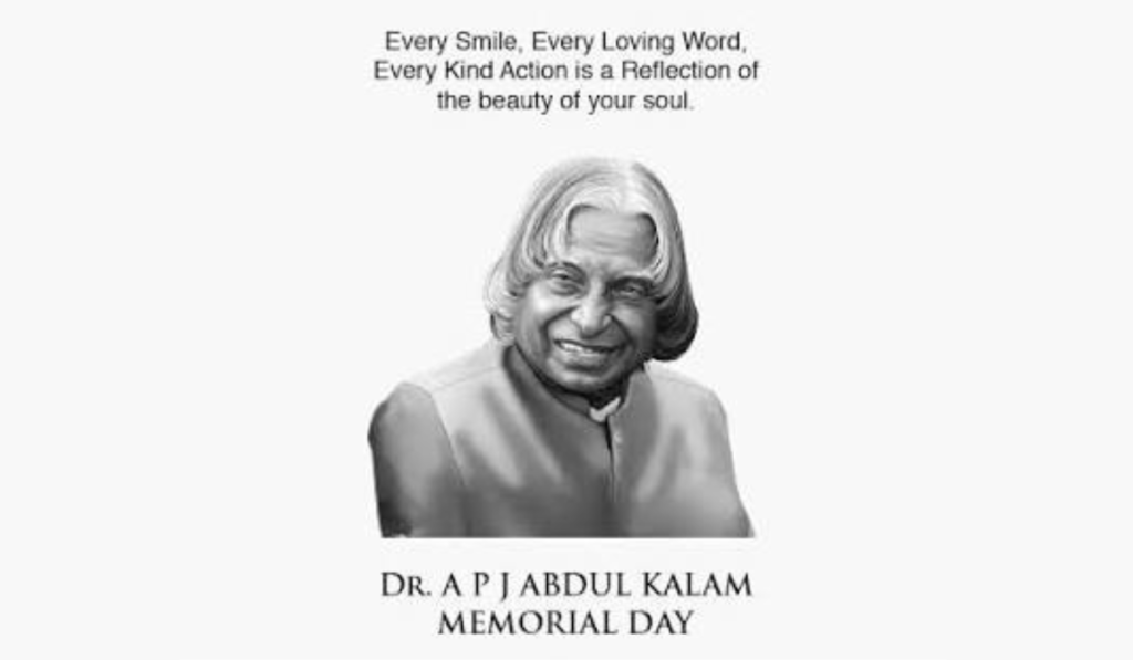 Dr. A.P.J. Abdul Kalam Memorial Day 2026