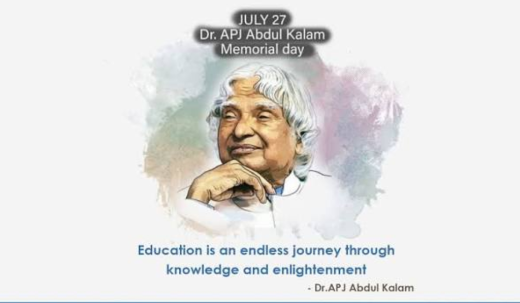 Dr. A.P.J. Abdul Kalam Memorial Day 2026