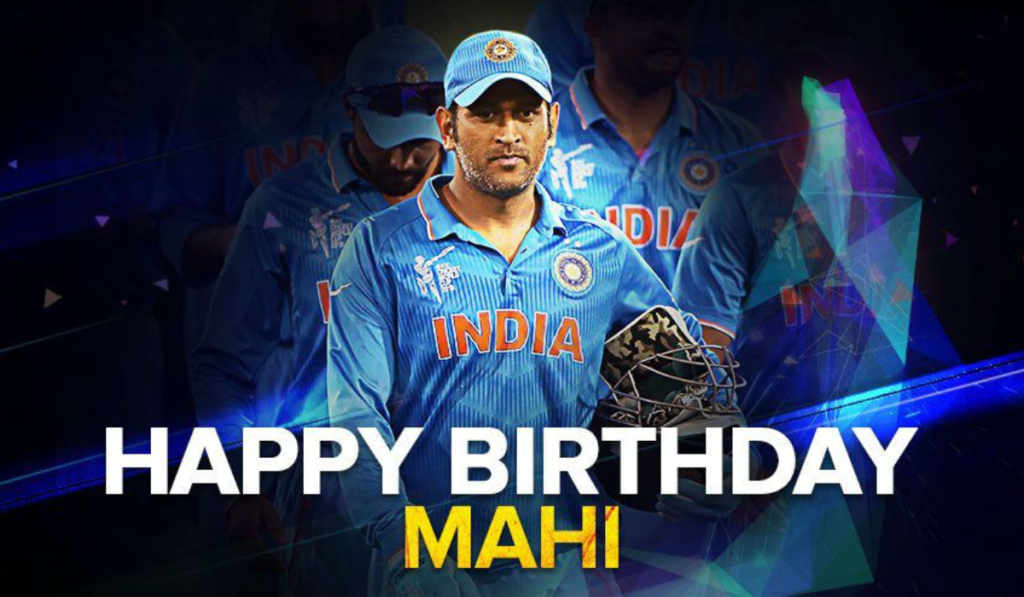 Happy Birthday MS Dhoni