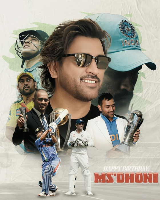 Happy Birthday MS Dhoni