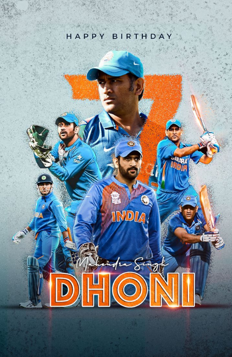 Happy Birthday MS Dhoni