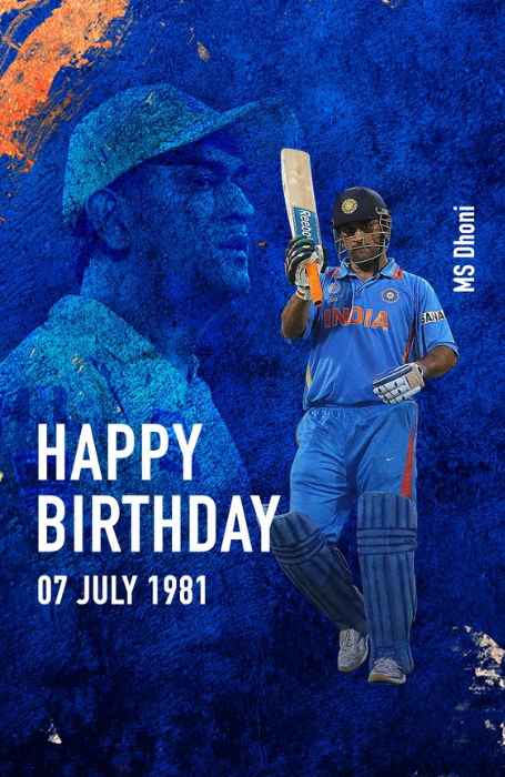 Happy Birthday MS Dhoni