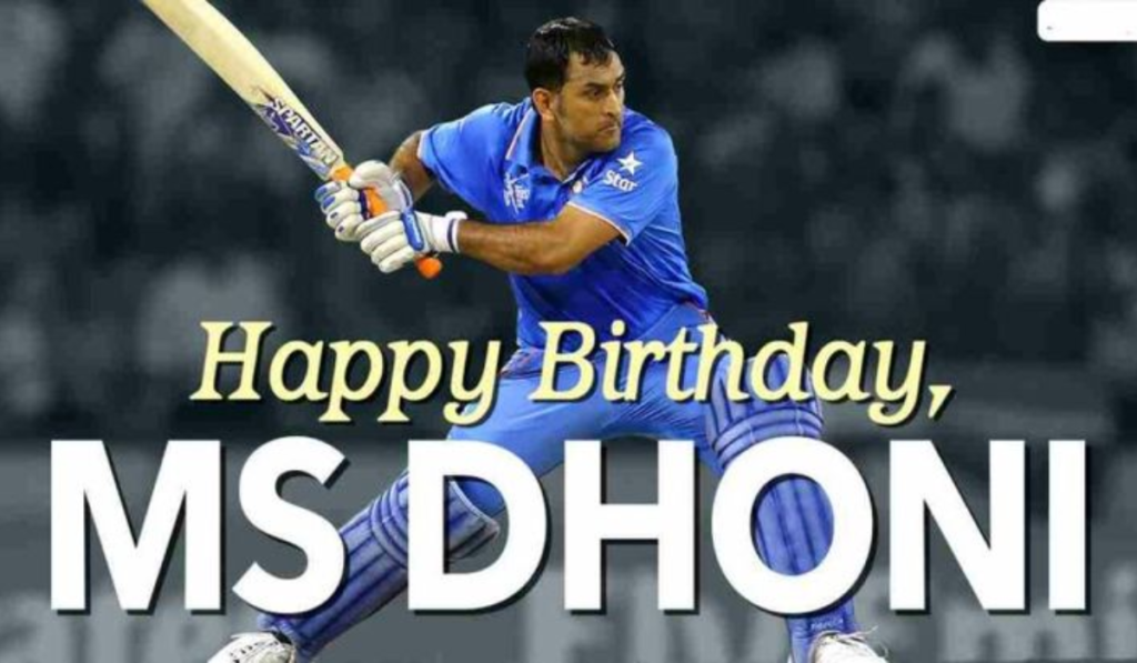 Happy Birthday MS Dhoni