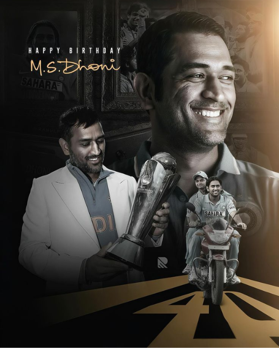 Happy Birthday MS Dhoni