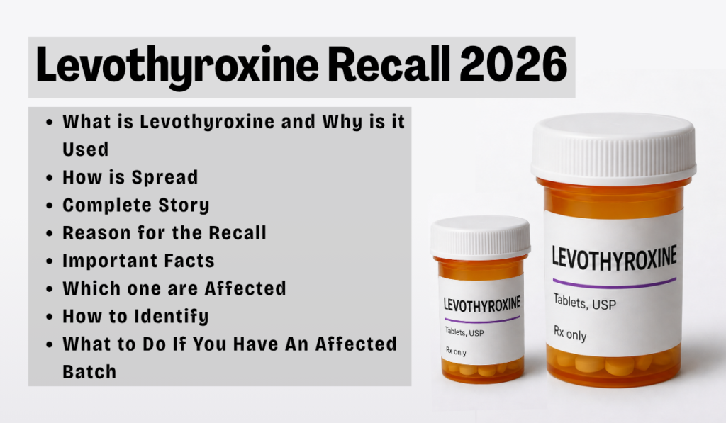 Levothyroxine Recall 2026