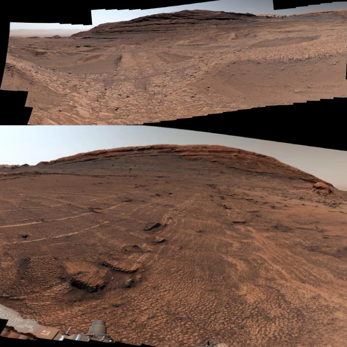 NASA's Curiosity Mars Rover Discovers Field of Honeycomb Textures