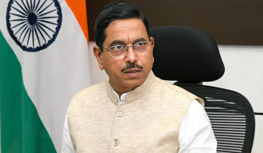 Prahlad Joshi, New Education Minister of India