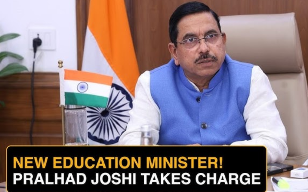 Prahlad Joshi, New Education Minister of India