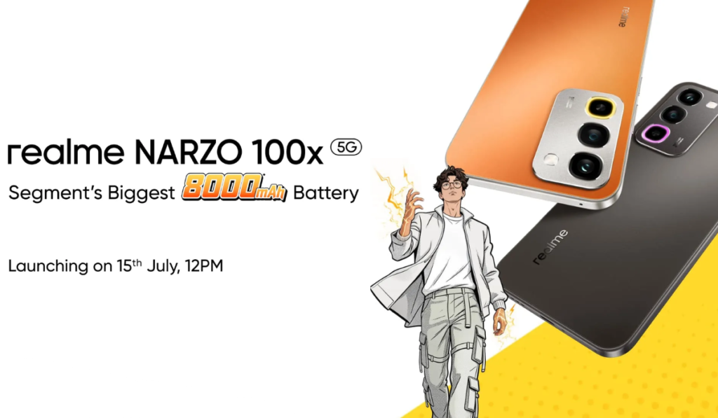Realme Narzo 100x 5G and Narzo 100 Lite 5G