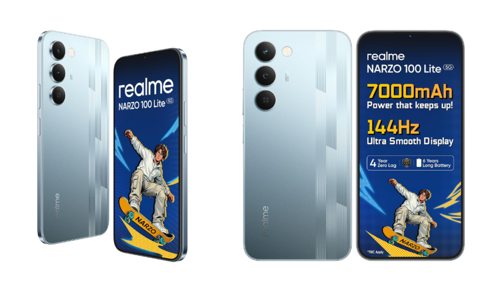 Realme Narzo 100x 5G and Narzo 100 Lite 5G