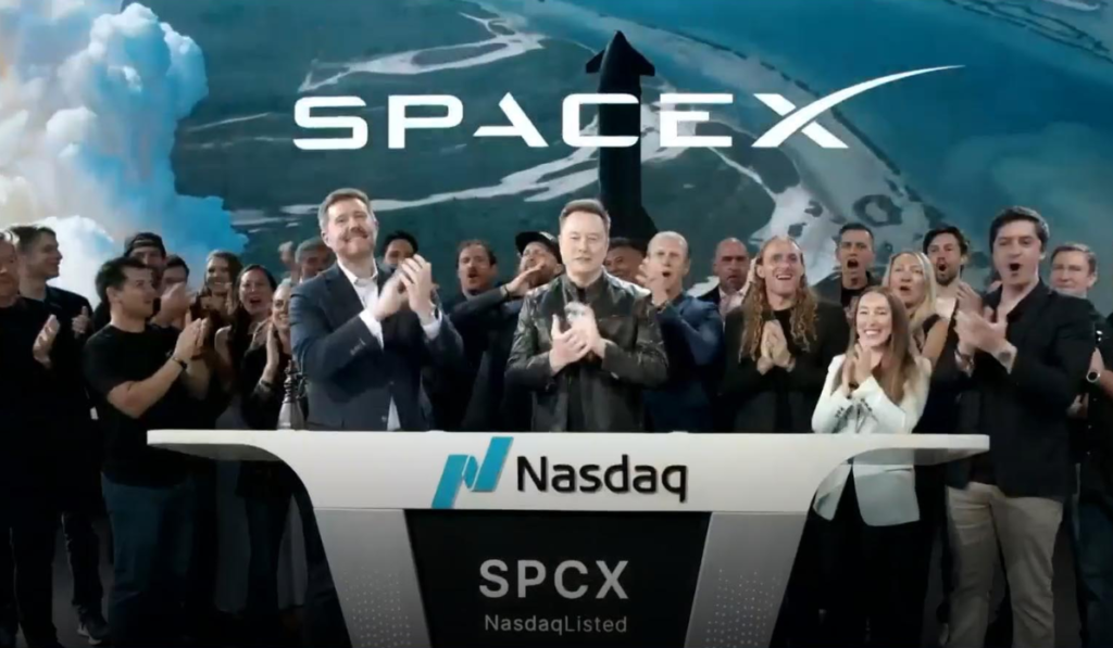 SpaceX Stock Price Down 2026