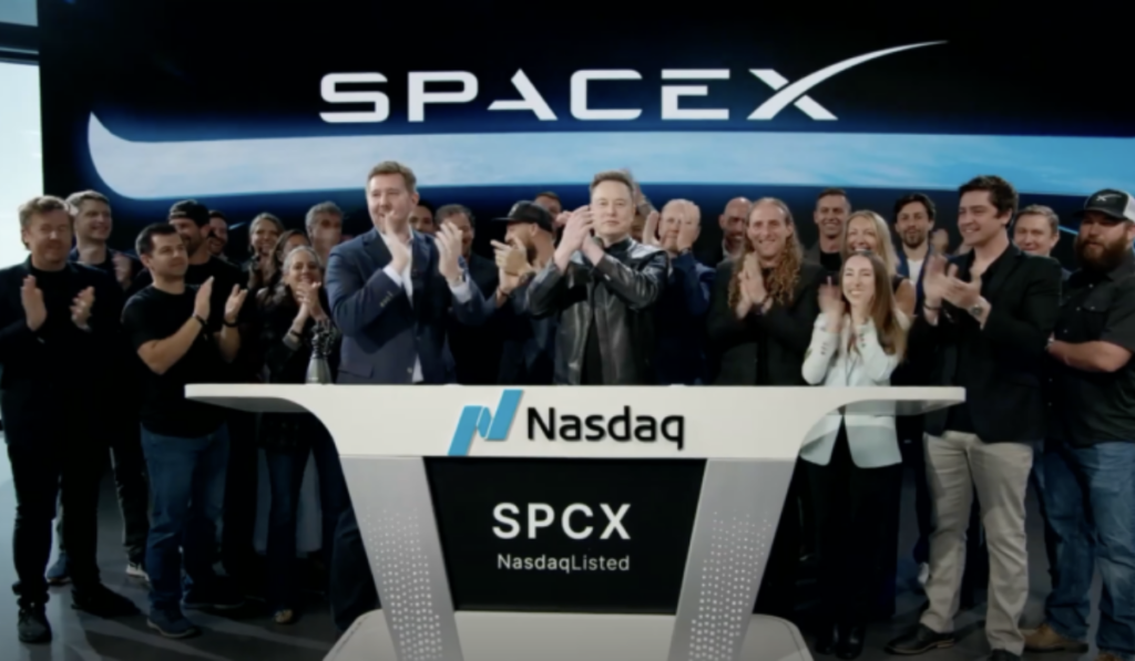SpaceX Stock Price Down 2026