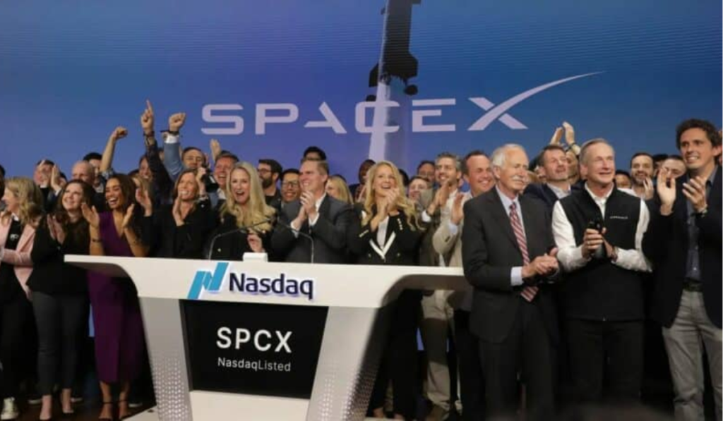 SpaceX Stock Price Down 2026