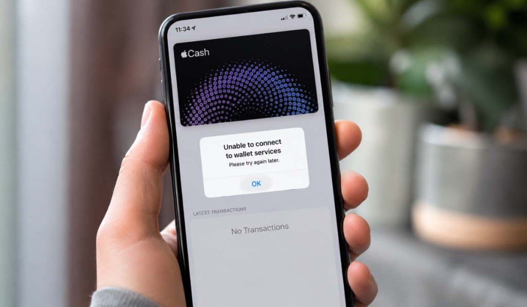 Apple Pay Down: "Unable to Connect to Wallet Services"