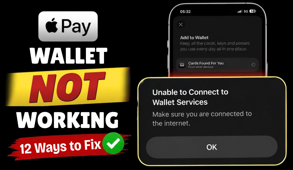 Apple Pay Down: "Unable to Connect to Wallet Services"