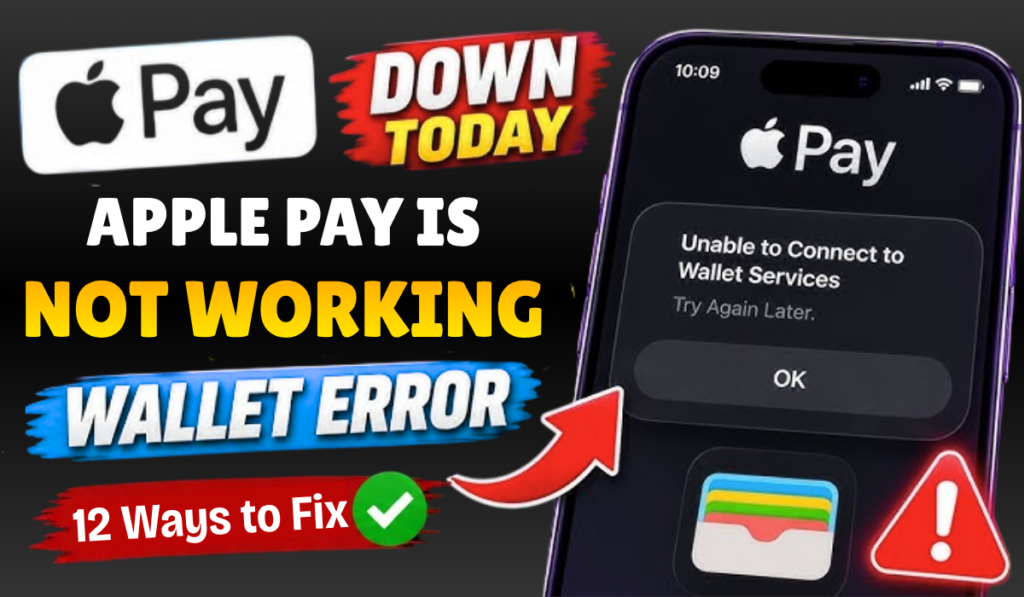 Apple Pay Down: "Unable to Connect to Wallet Services"