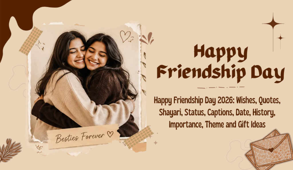 Happy Friendship Day 2026