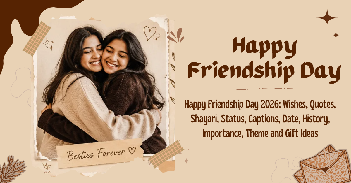 Happy Friendship Day 2026