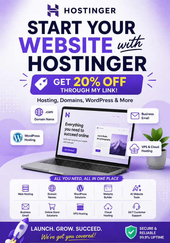 How to Create a Website on Hostinger