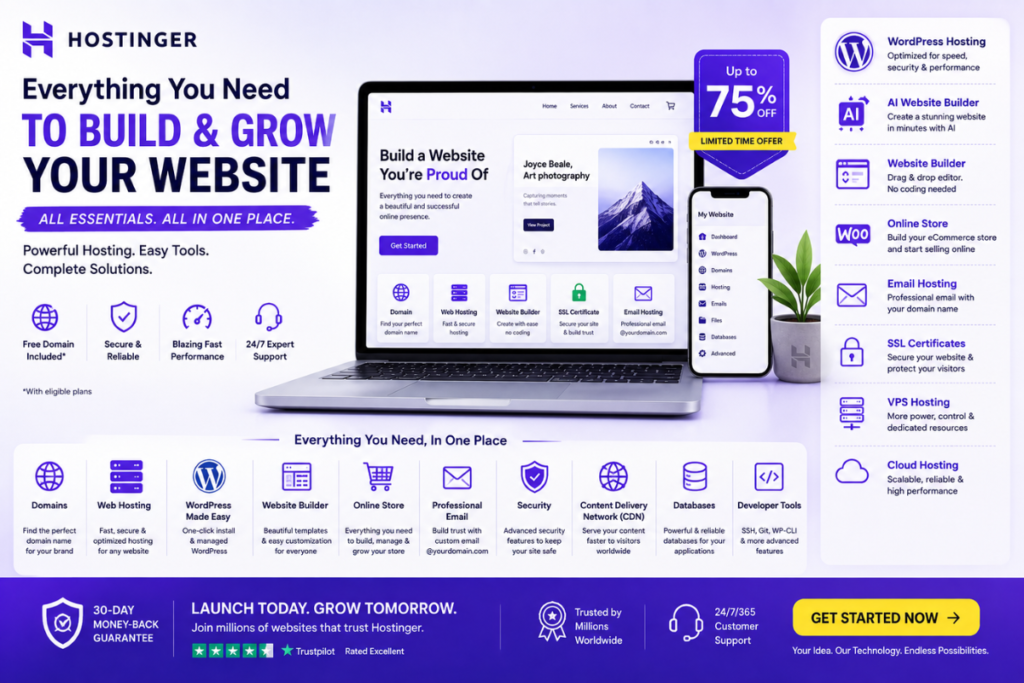 Hostinger Par Website Kaise Banaye