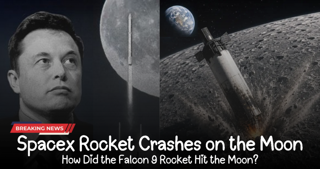 SpaceX Rocket Crashes on the Moon