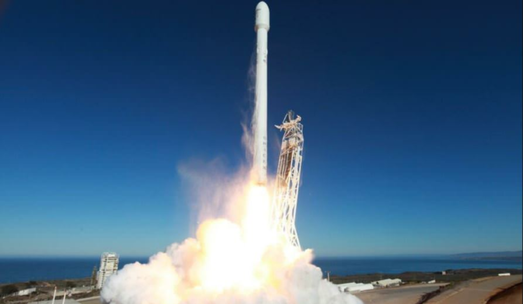 SpaceX Rocket Crashes on the Moon