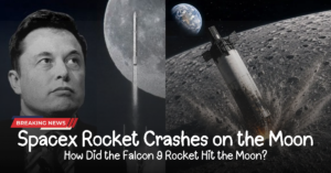 Spacex Rocket Crashes on the Moon