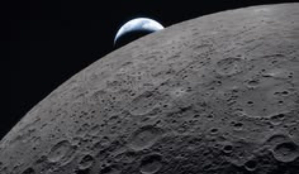 SpaceX Rocket Crashes on the Moon